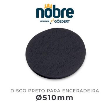 Imagem de Disco para enceradeira 510mm nobre,  Preto