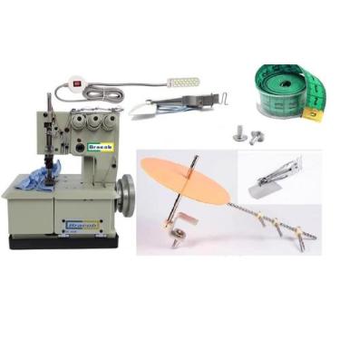 Imagem de Maquina Costura Galoneira 3 Agulhas + Kit Acessórios+110V - Bracob
