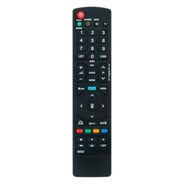 Imagem de AKB72915251 Controle remoto de substituição compatível com LG LCD TV 32LV2500 22LV2500 26LV2520 32LV2520 22LV255C 26LV2500 26LV255C 32LV255C 26LK330 32LK330 0 32L K430 42LK430 42LK451C 47LK451C