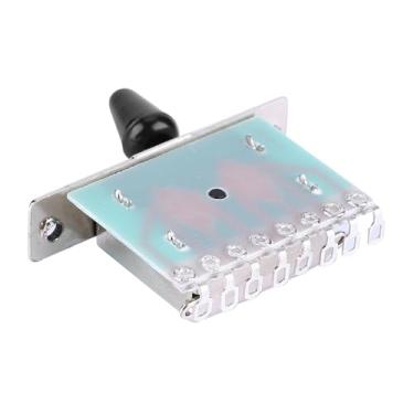 Imagem de GUITARRA ELÉTRICA 5 VIAS POT SWITCH BOTÃO DE CONTROLE SELETOR DE CAPTADOR MELHOR PARA GUITARRISTAS GUITARRAS ELÉTRICAS ADEQUADAS