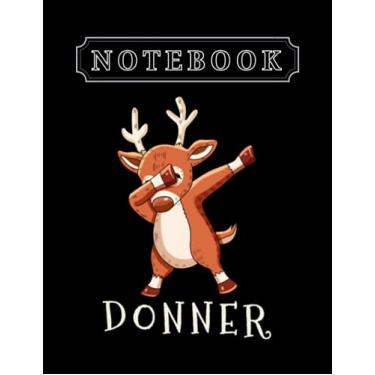 Imagem de Notebook: Donner Reindeers Christmas Reindeer Notebook Christmas