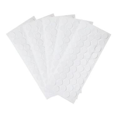 Imagem de Tapa Furo Branco 13 mm Cartela ( Pacote Com 50 Unidades ) - m&m