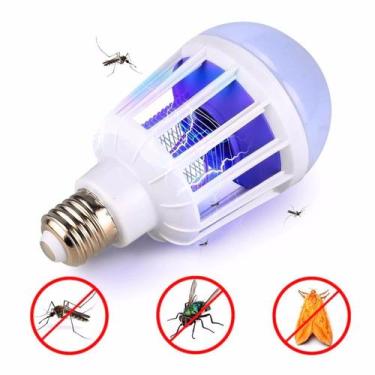 Imagem de Mata Mosquitos Pernilongos Lâmpada Uv Led Repelente 15w - POTENTE