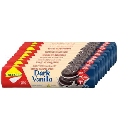 Imagem de Kit c/ 10und Biscoito Baunilha Zero Açúcar LOWÇÚCAR 120g