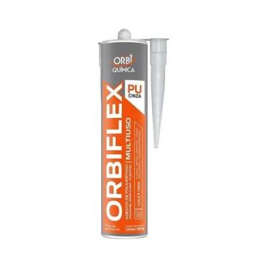 Imagem de Silicone PU  Cinza  380g  Orbiflex - Orbi Química, Cinza