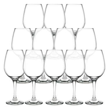 Imagem de Taça de Vidro Barone para Vinho 385ml 12 Unidades - Nadir Figueredo