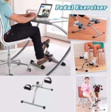 Imagem de Mini bike fisioterapia bicicleta ergometrica simulador para braços e p