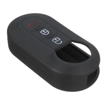 Imagem de Capa De Silicone Para Protecao Da Chave Canivete Preta Winnparts Palio /grand Siena /bravo /uno /500