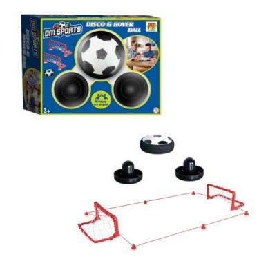 Imagem de Brinquedo Bola Flutuante Disco E Hover Ball Air Soccer Dm Sports - DM 