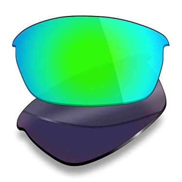 Imagem de XELD Lentes de substituição para óculos de sol Oakley Flak Jacket - Verde esmeralda