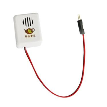 Imagem de BaotyJie Alarme do lixo de resíduos de chá, indicador de caçamba de drenagem, derramamento sensorial de vazamento conveniente evita o dispositivo, dispositivo