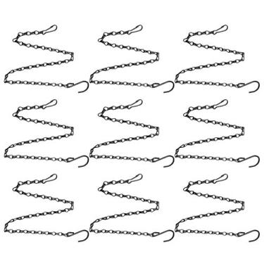 Imagem de 12pcs Correntes Penduradas Com Ganchos 58,5 Cm/23in Com Bea 3000g/6,6 Libras para Suspensão de Flores de Jardim Suspensa Chainspl Pendurada Hanflower Han Flor Pia Pia Wi