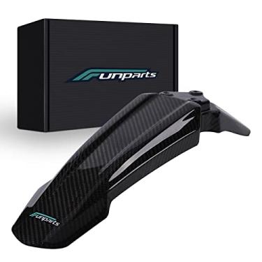 Imagem de Funparts Para-Lama Dianteiro Sur Ron, De Fibra Carbono Para Motocicleta Surron Ron Light Bee X/S Segway X260 X160 E Ride Pro Ss, Bicicleta Elétrica Terra