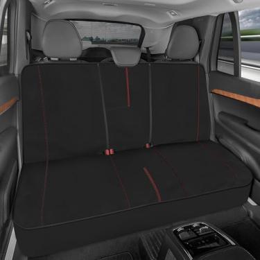 Imagem de Capa para banco traseiro impermeável Motor Trend SpillGuard – Ajuste universal com forro de espuma de neoprene, compatível com banco dividido, ideal para cães e animais de estimação, capa para assento traseiro para carro, caminhão, van e SUV