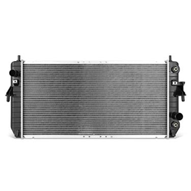 Imagem de DNA MOTORING OEM-RA-13267 OE Style 1 fileira de radiador de núcleo de alumínio compatível com Buick Lucerne 09-11 3,9L, 80-1/2" L X 35-1/16" A X 1" D, entrada de 1-5/16" / saída de 1-9/16"