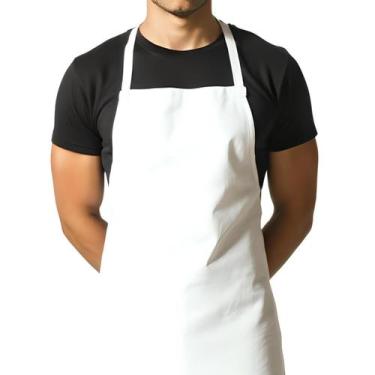 Imagem de Avental PVC Branco 0,30 c/ engate 65x120 multiuso - EGSIMOES