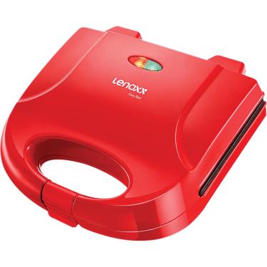 Imagem de Sanduicheira Grill Elétrica Lenoxx Easy PSD119 Vermelha 220V