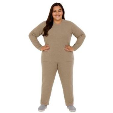 Imagem de Pijama Plus Size Comfort Moletinho Feminino Victory-Feminino