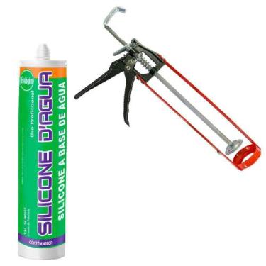 Imagem de Kit Cola Isopor Preto 450G Com Aplicador  - Sbrix