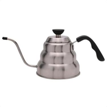 Imagem de Chaleira Longo Bico Fino Inox Escovado 1L Mimo Style