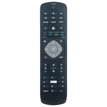 Imagem de Controle remoto de substituição aplicável para Philips LED LCD TV 24PFL3603/F7 65PFL5922/F7 55PFL5922/F7 50PFL5922/F7 43PFL5922/F7 24PFL3603 65PFL5922 55PFL5922 50PFL5922 50PFL50PFL5922 50PFL50PFL5922