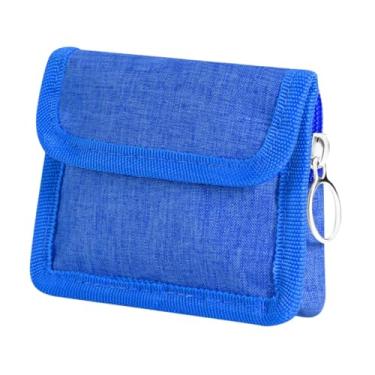 Imagem de Generic Bolsa Faraday Bloqueadora de Sinal Bolsa para Chaveiros Versátil Capa Protetora Bloqueio de Sinal de Telefone para Viagem Proteção de Privacidade de, Azul