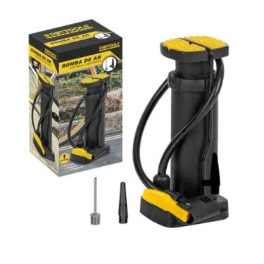 Imagem de Bomba de Ar com Pedal e Adaptador Para Bolas Inflaveis - Startools