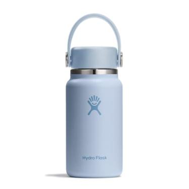 Imagem de Hydro Flask Micro garrafa – Mini frasco isolado à prova de vazamento para bolsa ou bolso em azul surfe de 190 g