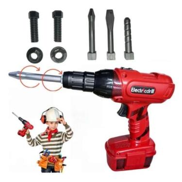 Imagem de Parafusadeira De Brinquedo Importado Pronto Estoque Crianças - Atena