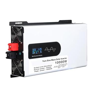 Imagem de 60v to 110v,Inversor solar de onda senoidal pura de 10.000 Watts, inversor de energia para carro DC 12V 24V 48V 60V 72V para conversor de voltagem CA 110V/220V com display LCD