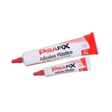 Imagem de Adesivo Plástico para Tubos e Conexões - Pisafix, Tamanho: 75g