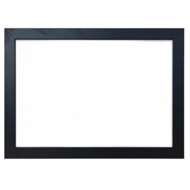Imagem de Moldura Quadro, Porta Retrato de Parede, 21x30cm, com Vidro(PRETO)