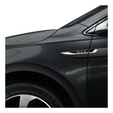 Imagem de Adesivo Aplique Lateral Polo Gts Volkswagen Emblema Resinado - no-bran
