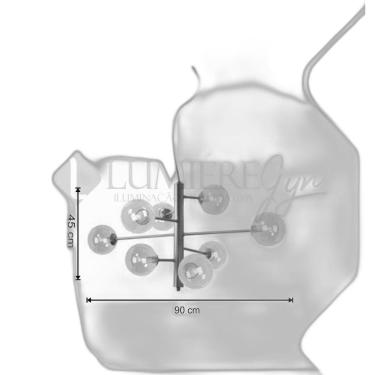 Imagem de Pendente Jabuticaba Cosmos Casual Light Pd1430Ch M Bronze