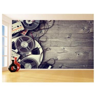Imagem de Papel De Parede 3D Arte Rolos Fitas Filme Múscia 3,5M Tra61