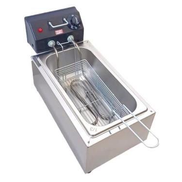 Imagem de Fritadeira Elétrica 2 litros Profissional Uso Doméstico sem tampa - Ma