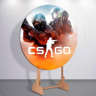Imagem de Painel Video Games Jogos Diversos Capa Grande e Mini Redondoda Estampa