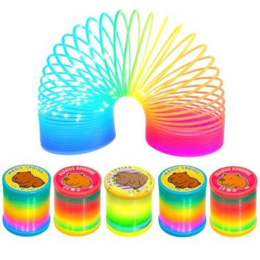 Imagem de Kit 6 Molas Maluca de Capivara iluminadas com Luz Lembrancinha Festa I