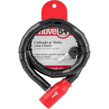 Imagem de Cadeado para Moto 80 cm com Chave Nove54