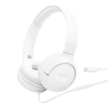 Imagem de Fone Headphone Tune 520C Branco, USB-C, JBLT520CWHT, HARMAN JBL