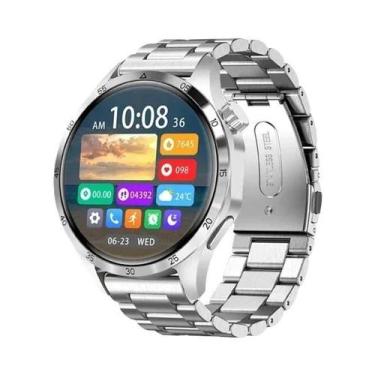 Imagem de Relógio Inteligente Masculino 4 pro Com Tela AMOLED HD, Chamadas Bluet