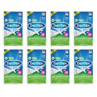 Imagem de Palhetas de fio dental DenTek Triple Clean Advanced 160 unidades