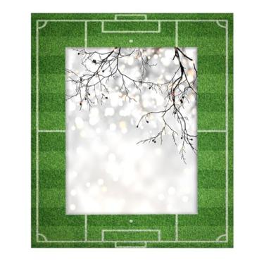 Imagem de Skerhhux Moldura de futebol de 20 x 25 cm para mesa vertical ou horizontal e exibição de parede, moldura de futebol para pôster de certificado, decoração de casa, ideias de presentes para a família, 1