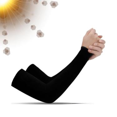 Imagem de Manguito Proteção Solar 1 Par Uv50+ Unissex Para Esportes