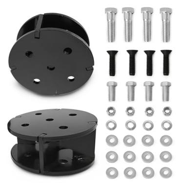 Imagem de MILLISEC Kit auxiliar de mola pneumática de 5 cm compatível com kits de suspensão Firestone, Airlift e outras marcas, substitui #TR200520AS