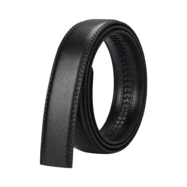 Imagem de Cinto Masculino De Couro Genuíno Com Fivela Automática 35cm Cinto De J