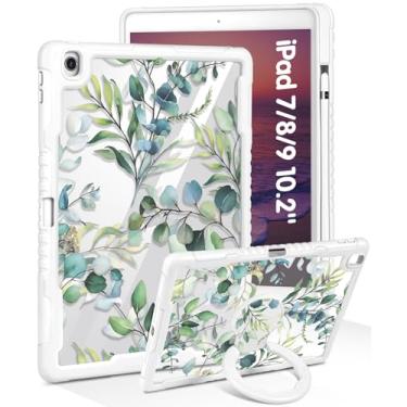 Imagem de Uppuppy Capa para iPad 9ª/8ª/7ª geração, para iPad Air 3/Pro 10.5 2017 – Capa feminina com suporte para lápis e suporte, capa transparente feminina, design exclusivo para iPad 9/8/7 Gen, Air3, Pro
