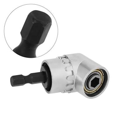 Imagem de Generic Soquete de Broca de Extensão Hexagonal de ângulo de 105 Graus, Leve, Durável para Furadeira Elétrica e Chave de Soquete, Aço de Liga de Cromo Vanádio 1/4 pol. Prata 6,35 Mm 2,36 X 1,26