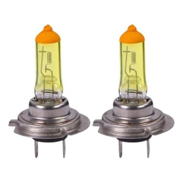 Imagem de Par Lampada Farol H7 12v 55w Amarela Gold Vision 3000k