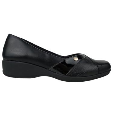 Imagem de Sapato Feminino Super Conforto Firezzi Scarpin 253022 (Preto, BR, Adulto, Numérico, 36)